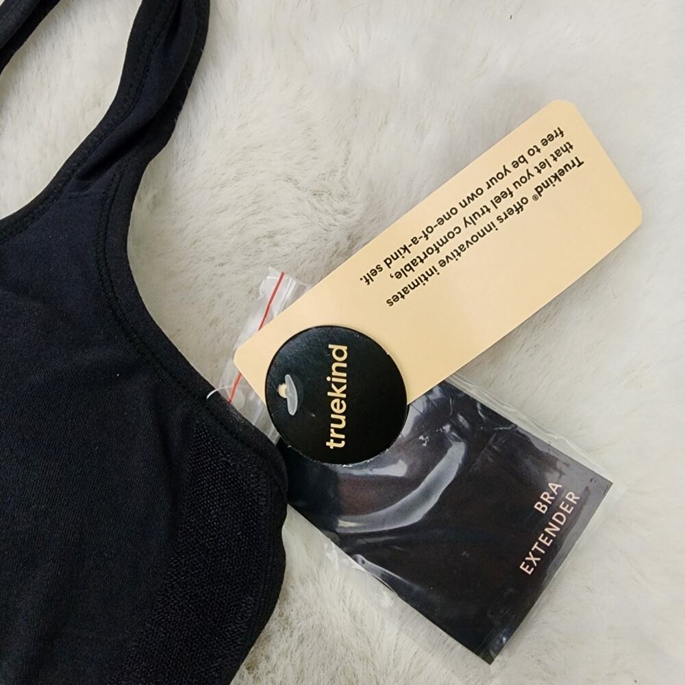 Truekind Daily Comfort Wireless Shaper Bra - Black Seamless Medium - NEW - Picture 7 of 15